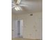 Bright bedroom with neutral walls, white trim and a ceiling fan at 8 Sunrise Point Rd, Lake Wylie, SC 29710