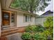 Charming front yard features a well-maintained garden and brick-step entrance at 8 Sunrise Point Rd, Lake Wylie, SC 29710