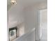 This second floor hallway features a view to the stairs, and multiple bedrooms at 9006 Four Mile Creek Rd, Charlotte, NC 28277