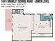 Basement floor plan of 1041 Brawley School Road featuring a recreation room, sitting room, laundry and patio at 1041 Brawley School Rd, Mooresville, NC 28117