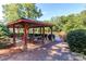 Community pavilion featuring picnic tables, offering a scenic spot for relaxation by the water at 10419 Chelsea Bay Dr, Charlotte, NC 28278