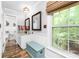 Bright bathroom features a granite vanity top, and a window that lets in natural light at 120 Labans Ln, Lincolnton, NC 28092