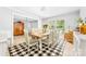 Dining room features a large window with lovely outdoor view and stylish furnishings at 120 Labans Ln, Lincolnton, NC 28092