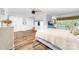 Bright primary bedroom with closet space and light-colored decor at 120 Labans Ln, Lincolnton, NC 28092