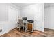 Functional home office space with ample storage, desk, and natural light at 120 Labans Ln, Lincolnton, NC 28092