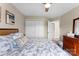 Bedroom with closet, dresser, and neutral decor at 1533 Ohara Plantation Ct, Dallas, NC 28034