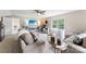 Comfortable bonus room with neutral tones, plush seating, and natural light at 1533 Ohara Plantation Ct, Dallas, NC 28034