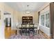 Inviting dining room featuring a wooden table, chairs, and stylish decor at 1533 Ohara Plantation Ct, Dallas, NC 28034