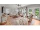 Comfortable living room with neutral furniture and a view of the backyard at 1533 Ohara Plantation Ct, Dallas, NC 28034