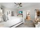 Spacious main bedroom with closet and views of the kitchen and living room at 1533 Ohara Plantation Ct, Dallas, NC 28034