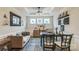 Home office with natural light, a comfortable seating area, and space for productivity at 2112 Balting Glass Dr, Indian Trail, NC 28079