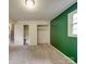 This bedroom features an open closet and a window at 2666 Hill Ln, Gastonia, NC 28054