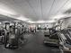 Fully equipped gym with modern treadmills and weight machines for a complete workout experience at 300 W 5Th St # 433, Charlotte, NC 28202