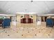Grand lobby with elegant tile flooring and comfortable seating areas creates a welcoming entrance at 300 W 5Th St # 433, Charlotte, NC 28202