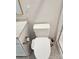 Bathroom showcasing toilet with a modern bidet and vanity with stone countertop at 320 Lawrence Gray Rd, Charlotte, NC 28262