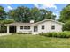 Charming brick home featuring a well-manicured lawn and lovely landscaping at 4017 Sulkirk Rd, Charlotte, NC 28210