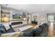 Cozy living room with a modern fireplace and open layout, offering plenty of space and comfort at 5050 Havencrest Dr, Fort Mill, SC 29715