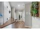The mud room includes built-in storage, with a bench and easy access to the laundry room at 5050 Havencrest Dr, Fort Mill, SC 29715