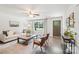Bright living room with hardwood floors, natural light, comfortable seating, and modern decor for a welcoming space at 507 Newsome Rd, Salisbury, NC 28146