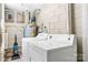 Laundry room with washer, dryer, water heater, and utility sink at 6256 Monford Dr, Conover, NC 28613