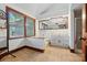 Bright bathroom with a soaking tub, a vanity with a mirror and tile floors at 7204 E 218 Hwy, Marshville, NC 28103