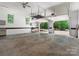 Spacious, clean garage featuring ample storage space and natural light from multiple windows at 1010 Arabian Farm Rd, Clover, SC 29710