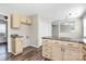 Spacious kitchen island with cabinetry, offering ample storage and counter space at 10945 Wiltshire Ln, Charlotte, NC 28262