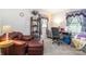 Functional home office featuring desk, chair, and comfortable seating at 1104 Colony Ct, Gastonia, NC 28056