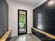 Mud room with storage and a back door at 112 Manning Dr, Charlotte, NC 28209