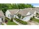 Charming one-story home with manicured front lawn and an attached garage at 19157 Mallard Dr, Fort Mill, SC 29707