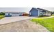 The property features a detached two-car garage with a driveway and a backyard at 2268 Westbrook Rd, Edgemoor, SC 29712