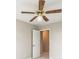 Bedroom featuring neutral walls, plush carpeting, and a ceiling fan at 2728 Touchstone Cir, Newton, NC 28658