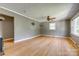 Spacious living room with wood floors, natural light, and neutral color scheme at 286 Southside Rd, Rock Hill, SC 29730