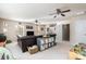 Large bonus room offers versatile space, with ample natural light and comfortable seating at 35 Dorie Dr, Belmont, NC 28012