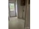 Mud room with a door to the exterior, storage cabinet, and washer dryer hookups at 4006 Hillview Dr, Shelby, NC 28152