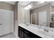 Bathroom boasting double sinks, a large mirror, and good lighting at 417 Brier Knob Dr, Fort Mill, SC 29715