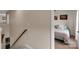View of the stairwell that looks into a nearby bedroom at 417 Brier Knob Dr, Fort Mill, SC 29715