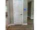 Hallway with fresh paint and white doors at 4524 Cinderella Rd, Charlotte, NC 28213