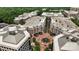Expansive aerial view captures well-maintained buildings and parking, enhancing the neighborhood's aesthetic appeal at 4620 Piedmont Row Dr # 308, Charlotte, NC 28210
