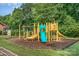 Community playground with colorful equipment at 4924 Farm Pond Ln, Charlotte, NC 28212