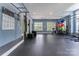 The community gym is bright and spacious, featuring a variety of equipment for a complete workout at 6726 Carradale Way, Charlotte, NC 28278