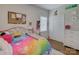 Bright bedroom features a large closet and hardwood flooring at 736 Creekbridge Dr, Rock Hill, SC 29732