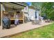 This outdoor space boasts a large patio and grilling area, perfect for entertaining at 107 Ingonish Dr, Gastonia, NC 28056