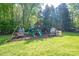 Fun playground area that has playset, swings, and slides at 107 Ingonish Dr, Gastonia, NC 28056