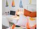 Close-up of a bedroom desk, showcasing decor, accessories, and personal touch at 11024 Shreveport Dr, Huntersville, NC 28078