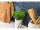 Close-up of decorative utensils on a countertop highlighting the home's interior design at 11024 Shreveport Dr, Huntersville, NC 28078