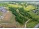 Scenic aerial shot of the community showcasing green space, walking paths, and neighborhood at 113 Summerhill Dr, Mooresville, NC 28115