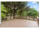 Spacious deck overlooking a wooded backyard, perfect for outdoor entertaining at 1410 Swaying Branch Ln, Clover, SC 29710