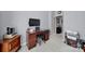 This office is designed for productivity, featuring ample desk space and efficient storage solutions for a clutter-free workspace at 2224 Hartwell Ln, Fort Mill, SC 29707