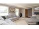 Spacious living room with comfortable seating and natural light at 2443 Knickerbocker Dr, Charlotte, NC 28212